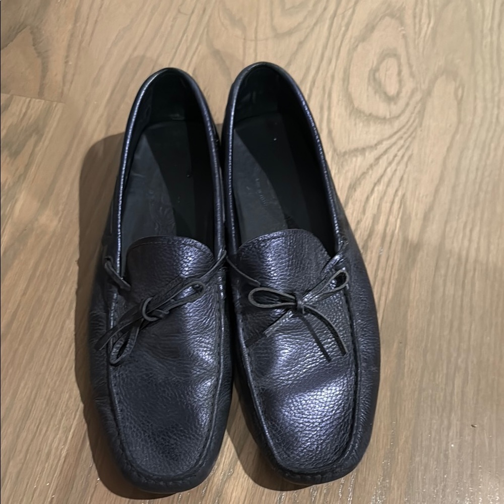 Men Tods Navy Driver Shoe